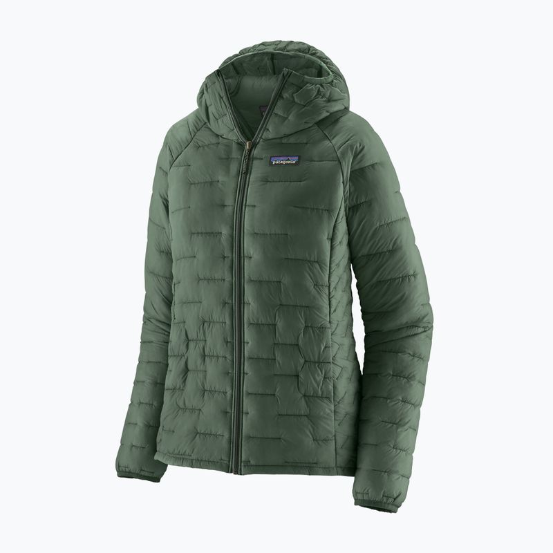 Giacca imbottita da donna Patagonia Micro Puff Hoody canopy green 5