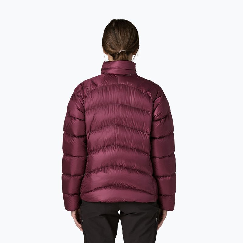 Piumino donna Patagonia Fitz Roy Down berry fig 2