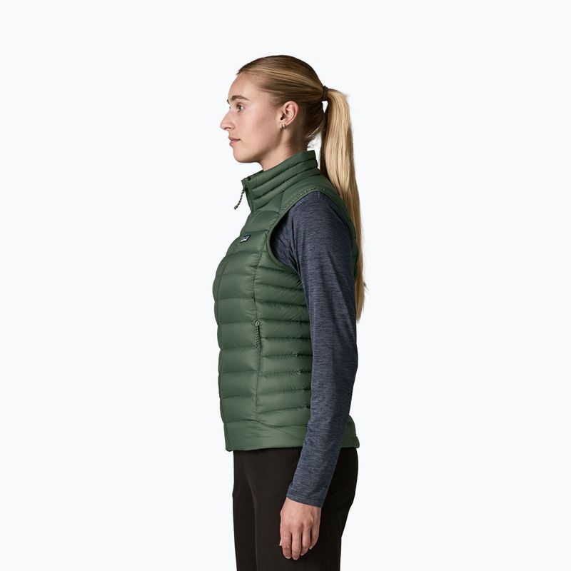 Gilet da donna Patagonia Down Sweater canopy green 3