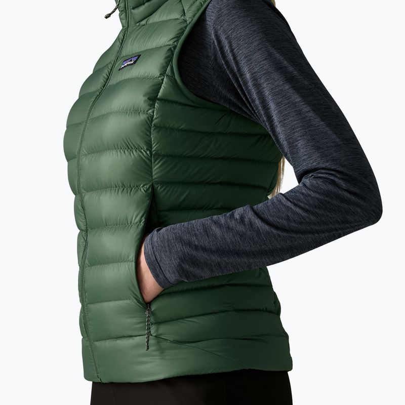 Gilet da donna Patagonia Down Sweater canopy green 4