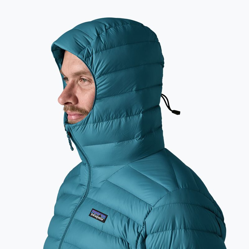 Piumino uomo Patagonia Down Sweater Hoody glacial blue 5