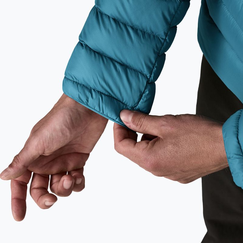 Piumino uomo Patagonia Down Sweater Hoody glacial blue 8
