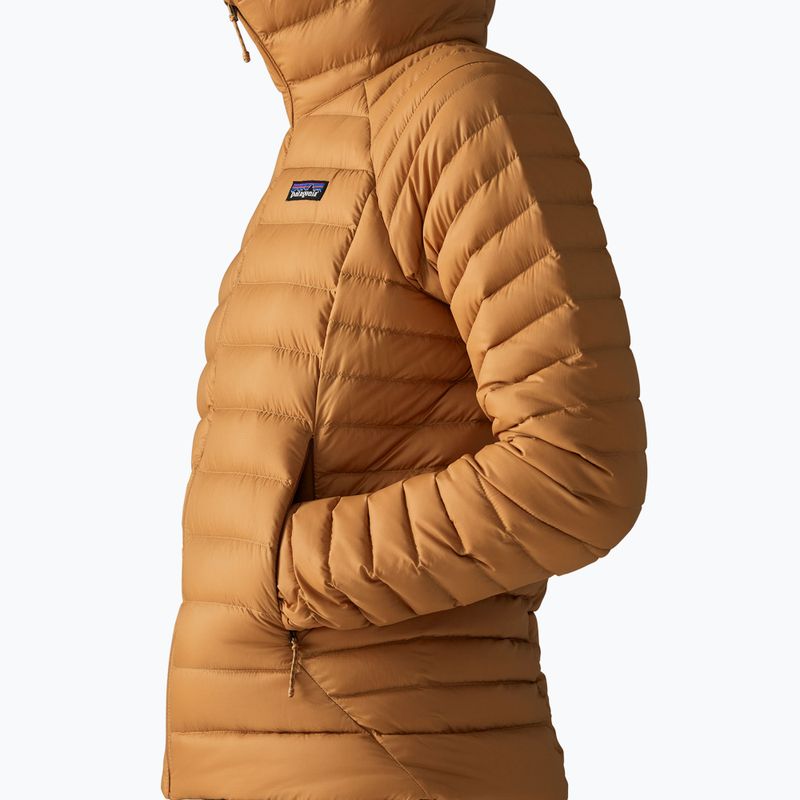 Piumino donna Patagonia Down Sweater Hoody cinnamon brown 7
