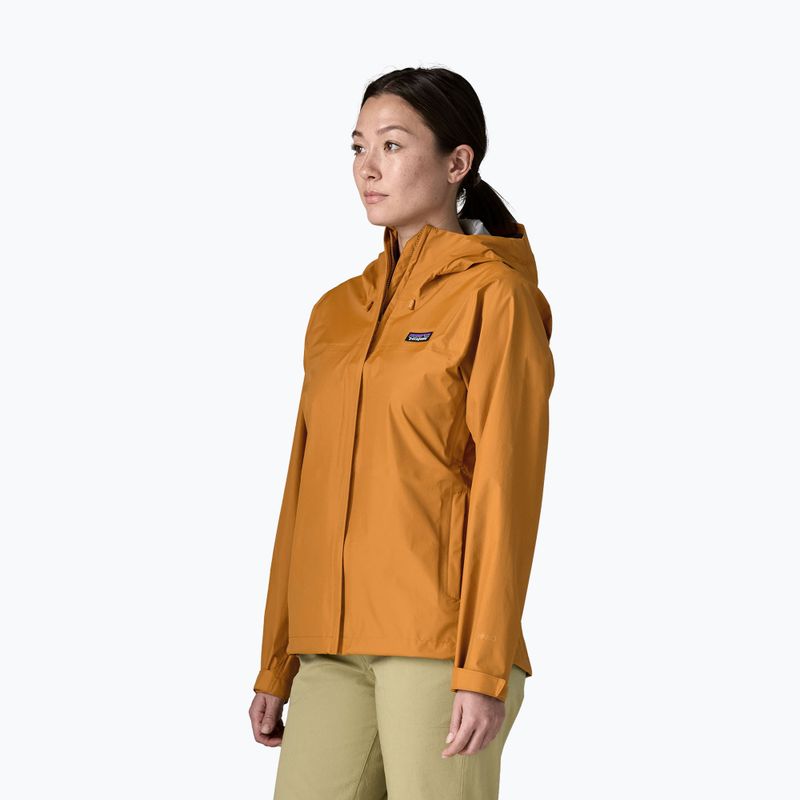 Giacca impermeabile da donna Patagonia Torrentshell 3L Rain cinnamon brown 3