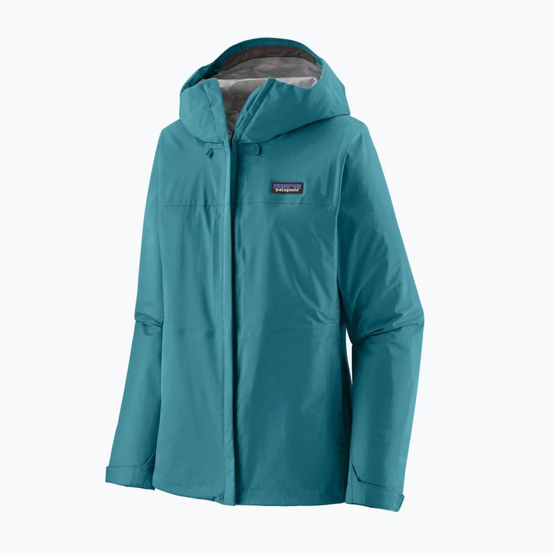 Giacca impermeabile da donna Patagonia Torrentshell 3L Rain glacial glue 7
