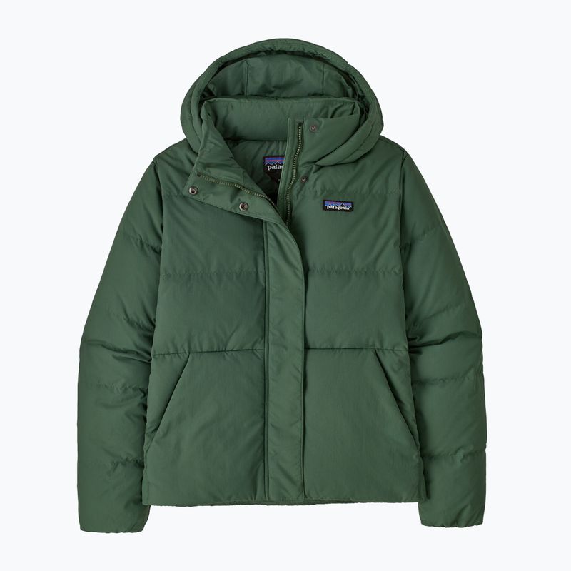 Piumino donna Patagonia Sisar Down Hoody canopy green 5