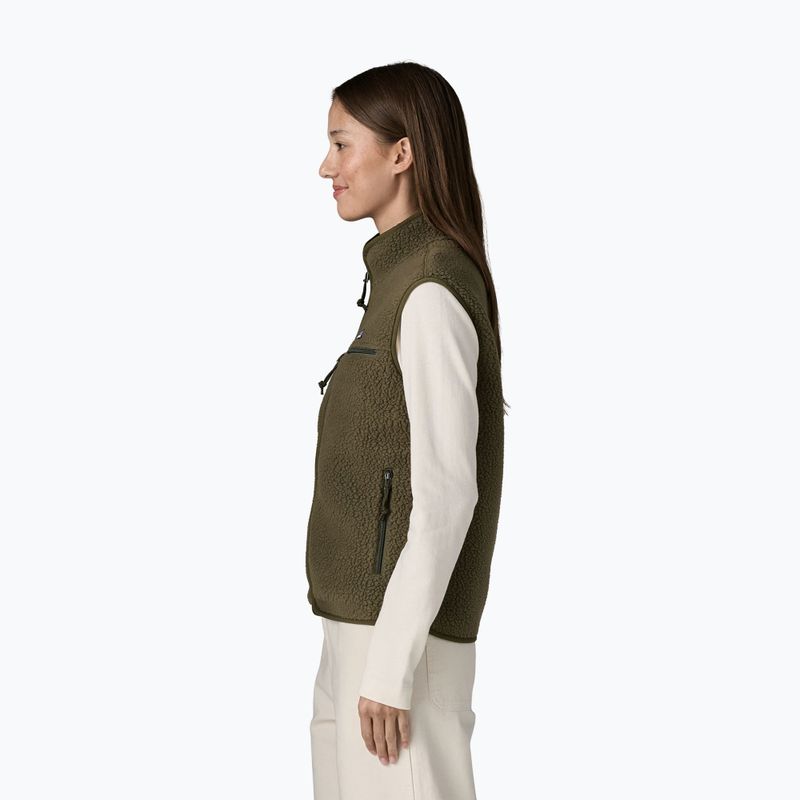 Gilet da donna Patagonia Retro Pile basin green 3