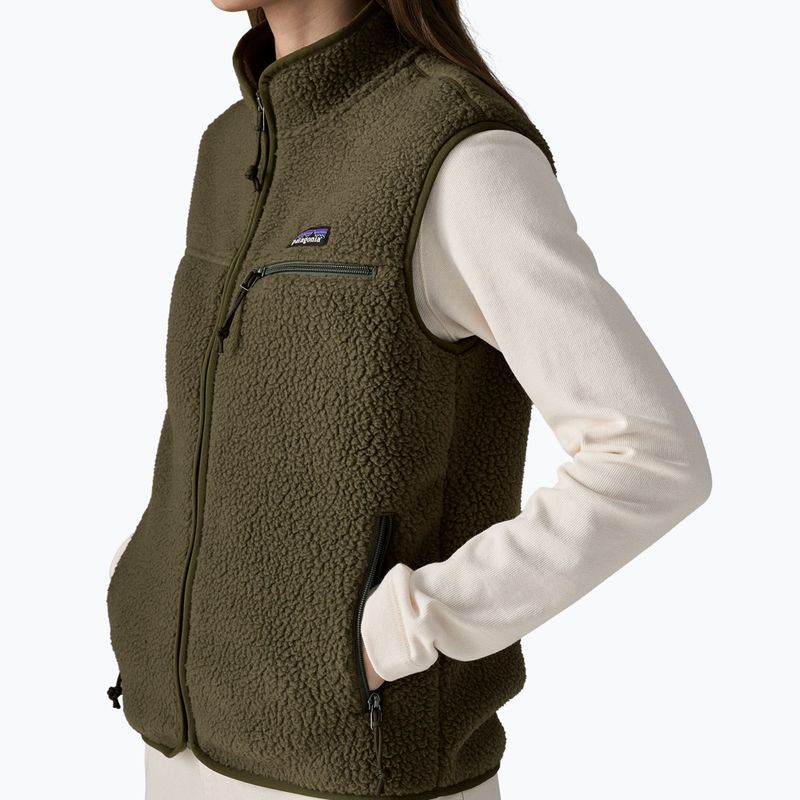 Gilet da donna Patagonia Retro Pile basin green 4
