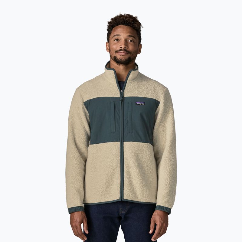 Pile uomo Patagonia Retro Pile Patch pelican