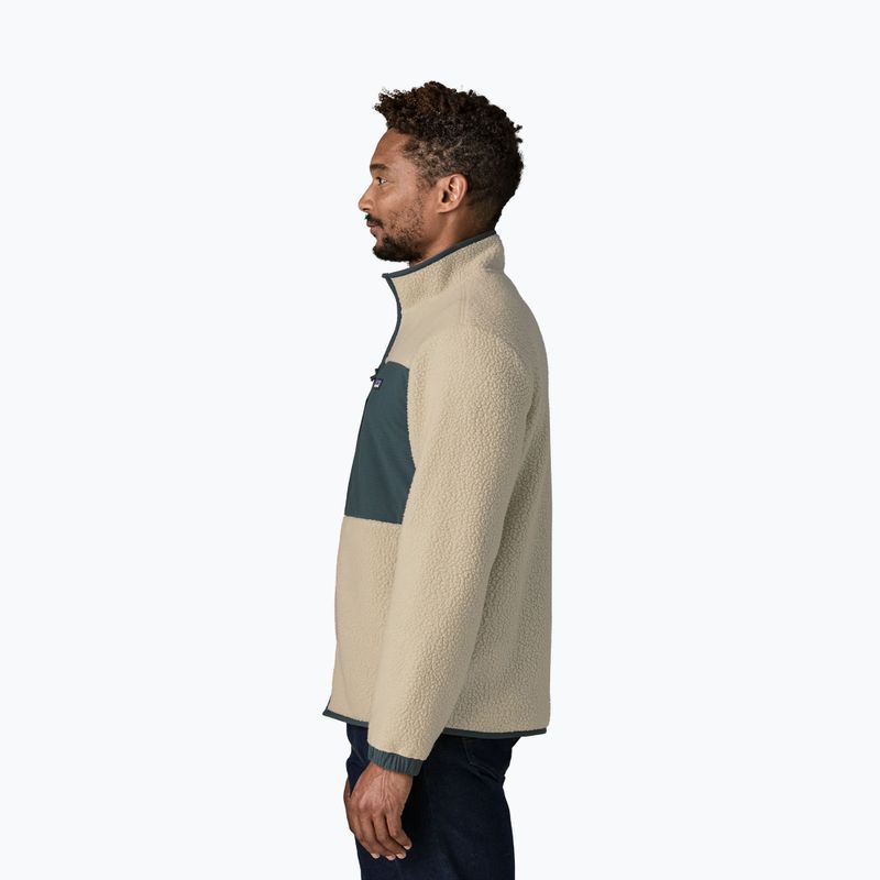 Pile uomo Patagonia Retro Pile Patch pelican 3