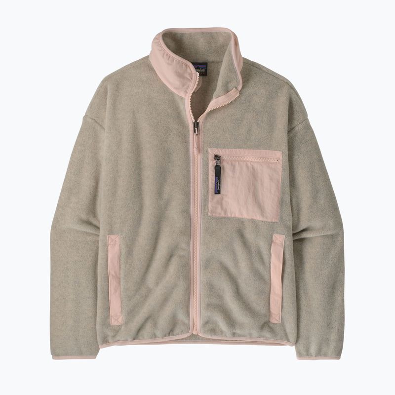 Pile donna Patagonia Synchilla oatmeal heather w/pink frost 5