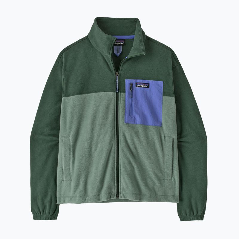 Pile donna Patagonia Micro D Patch Pocket cover green 2