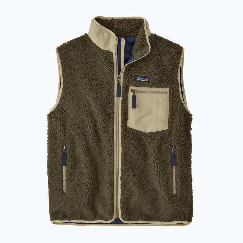 Gilet uomo Patagonia Classic Retro-X basin green