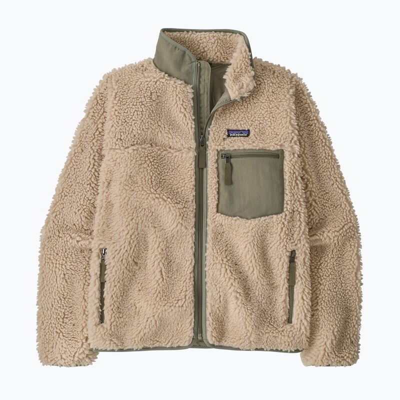 Giacca antivento da donna Patagonia Classic Retro-X dark natural w/river rock green 4