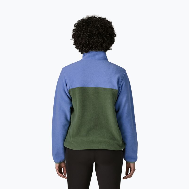 Pile donna Patagonia Lightweight Synchilla Snap-T Pullover canopy green 2