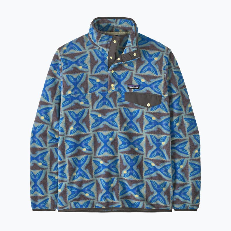 Pile uomo Patagonia Lightweight Synchilla Snap-T Pullover deep freeze: forge grey 6