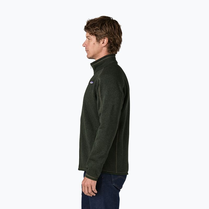 Felpa da trekking uomo Patagonia Better Sweater Fleece old growth green 3