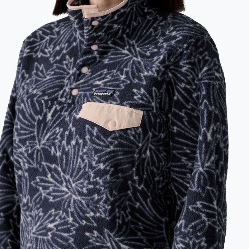 Pile donna Patagonia Lightweight Synchilla Snap-T Pullover smudge: smolder blue 4