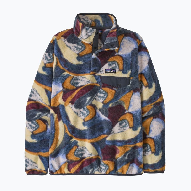 Pile donna Patagonia Lightweight Synchilla Snap-T Pullover smudge: smolder blue 4