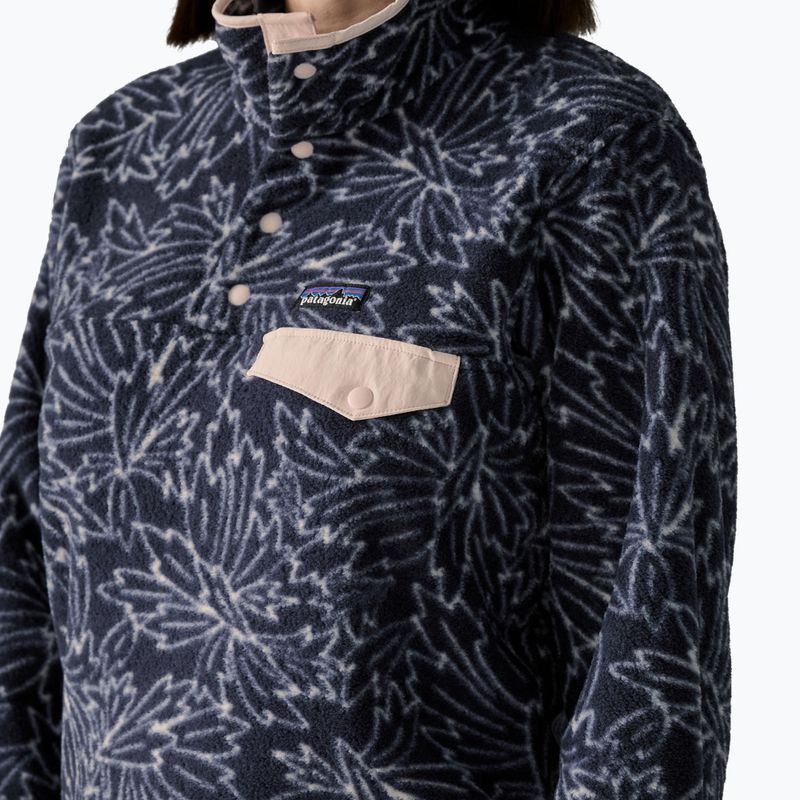 Pile donna Patagonia Lightweight Synchilla Snap-T Pullover saxifrage: sunken blue 4