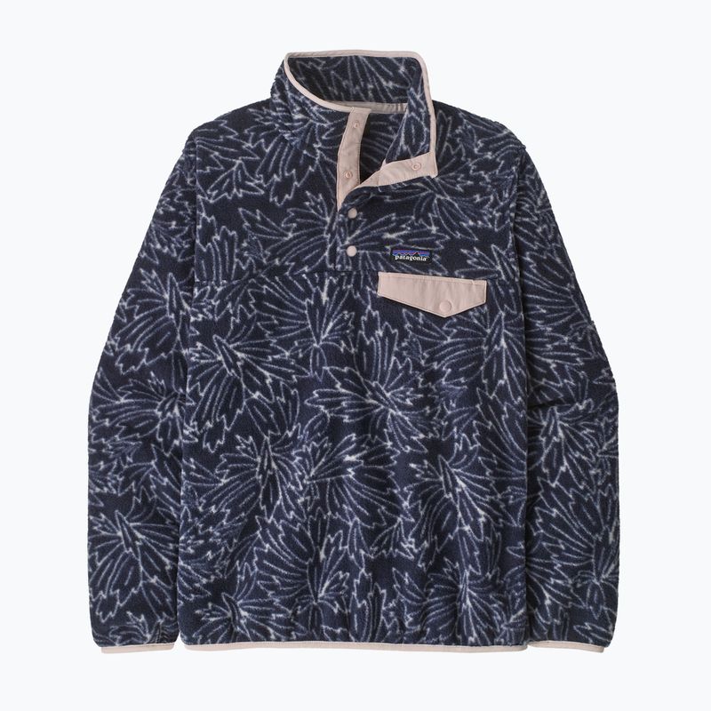 Pile donna Patagonia Lightweight Synchilla Snap-T Pullover saxifrage: sunken blue 6