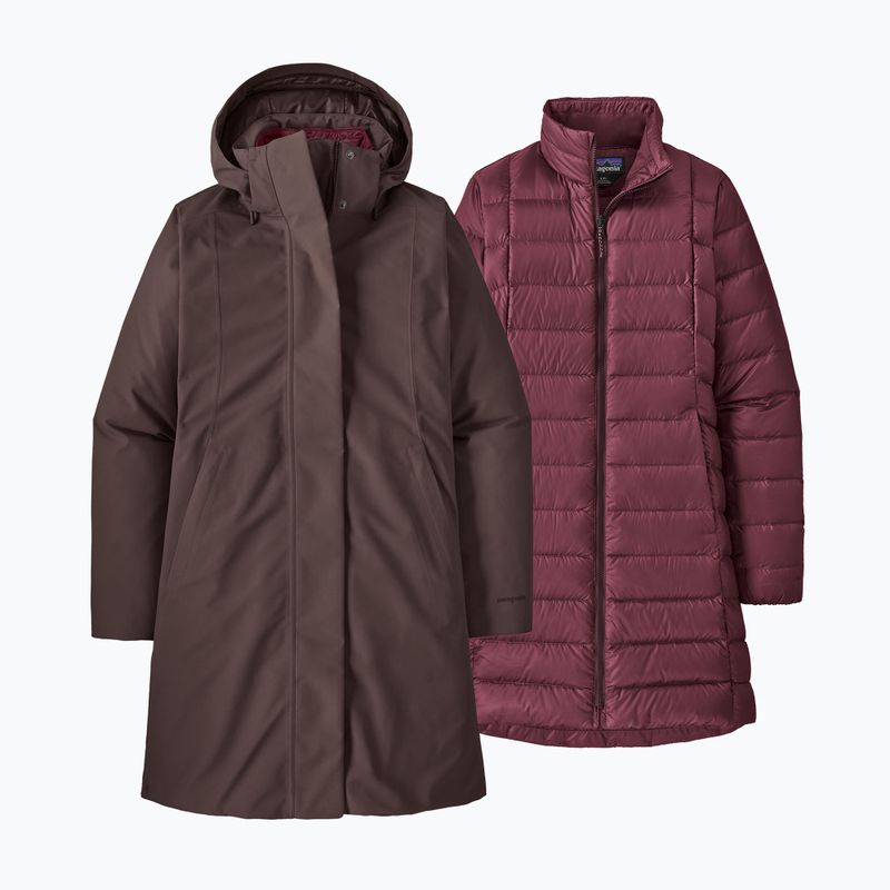Giacca 3-in-1 da donna Patagonia Tres 3-in-1 Parka den brown 10