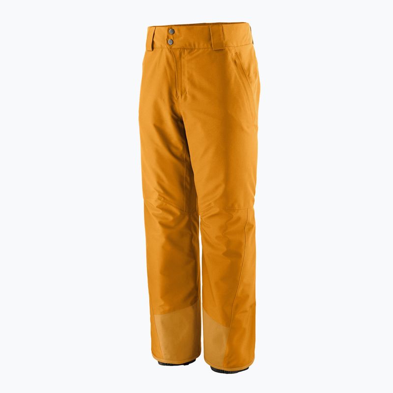 Pantaloni da sci da uomo Patagonia Insulated Powder Town - Regular cinnamon brown