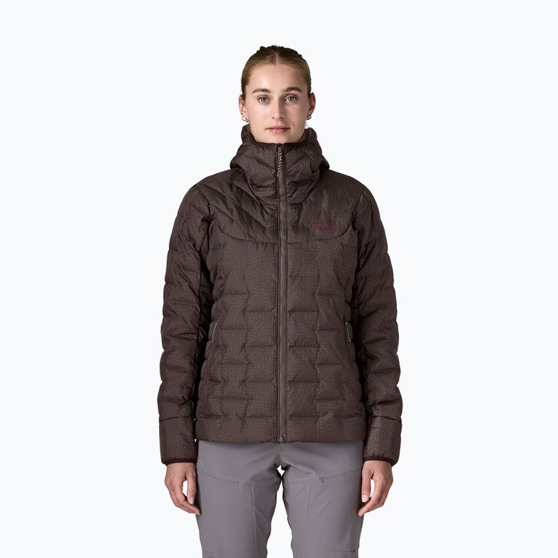 Giacca imbottita da donna Patagonia Durable Down Hoody den brown