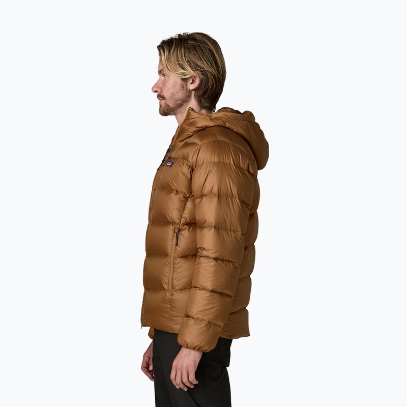 Piumino uomo Patagonia Fitz Roy Down Hoody deer brown 3