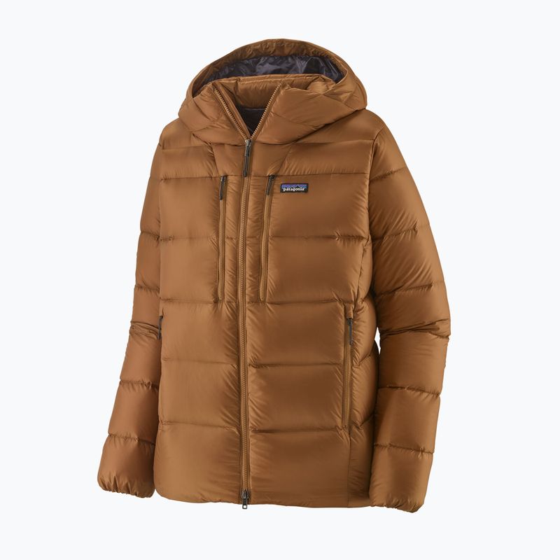 Piumino uomo Patagonia Fitz Roy Down Hoody deer brown 5