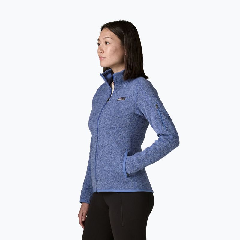 Felpa da trekking donna Patagonia Better Sweater diver blue 3