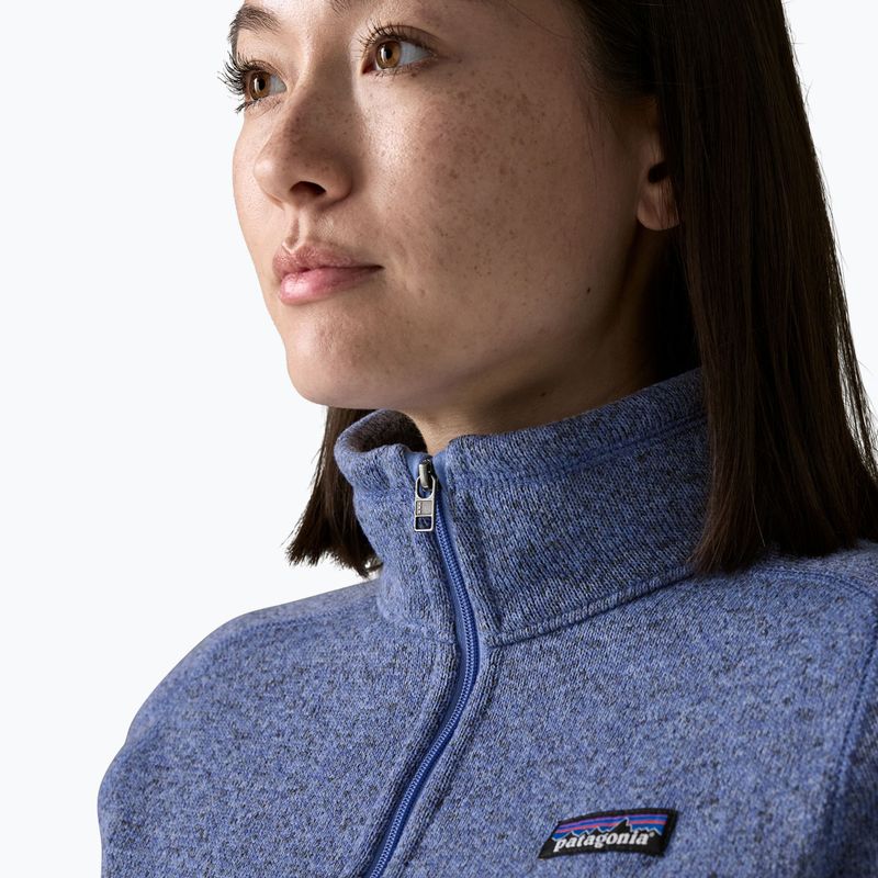 Felpa da trekking donna Patagonia Better Sweater diver blue 5