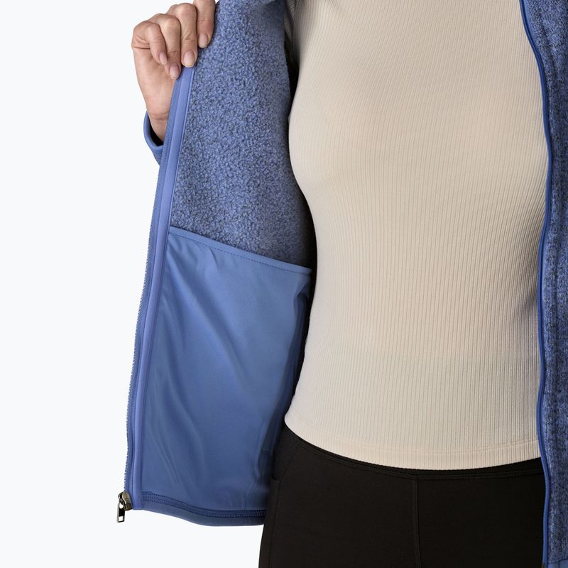Felpa da trekking donna Patagonia Better Sweater diver blue 8
