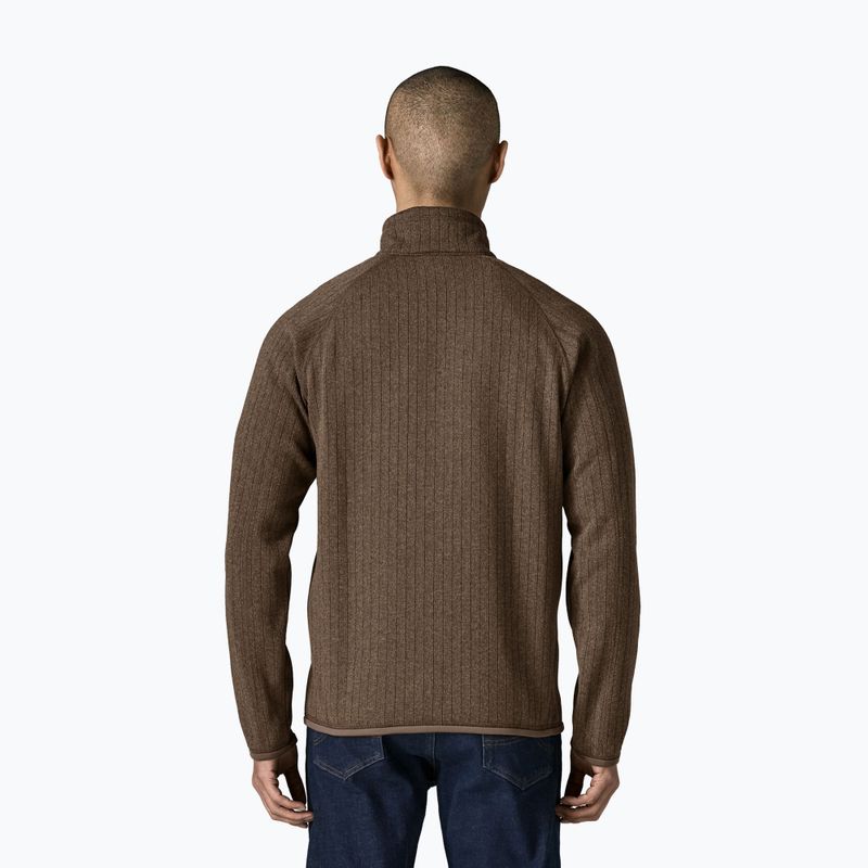 Felpa da trekking uomo Patagonia Better Sweater Fleece marlow brown rib knit 2