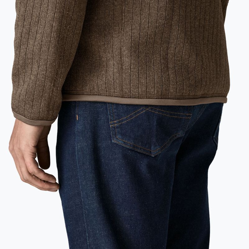 Felpa da trekking uomo Patagonia Better Sweater Fleece marlow brown rib knit 6