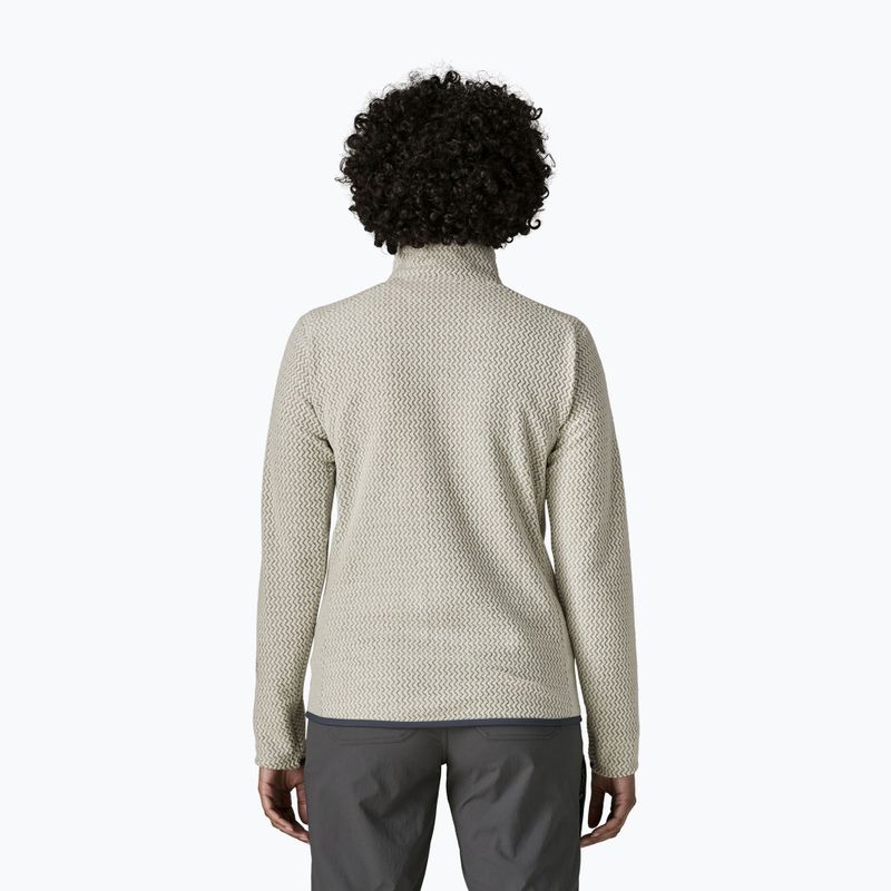 Pile donna Patagonia R1 Air birch white 2