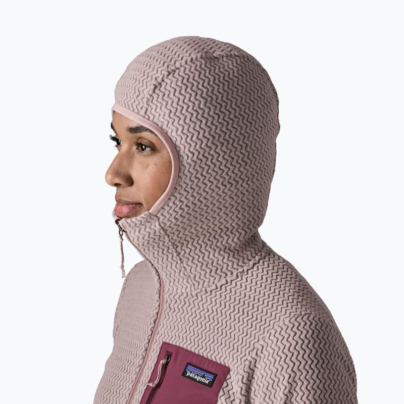 Pile donna Patagonia R1 Air Full-Zip Hoody stingray mauve 4