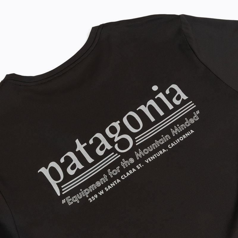 Maglia da trekking a maniche lunghe da uomo Patagonia Cap Cool Daily Hut Tripper LS black 4