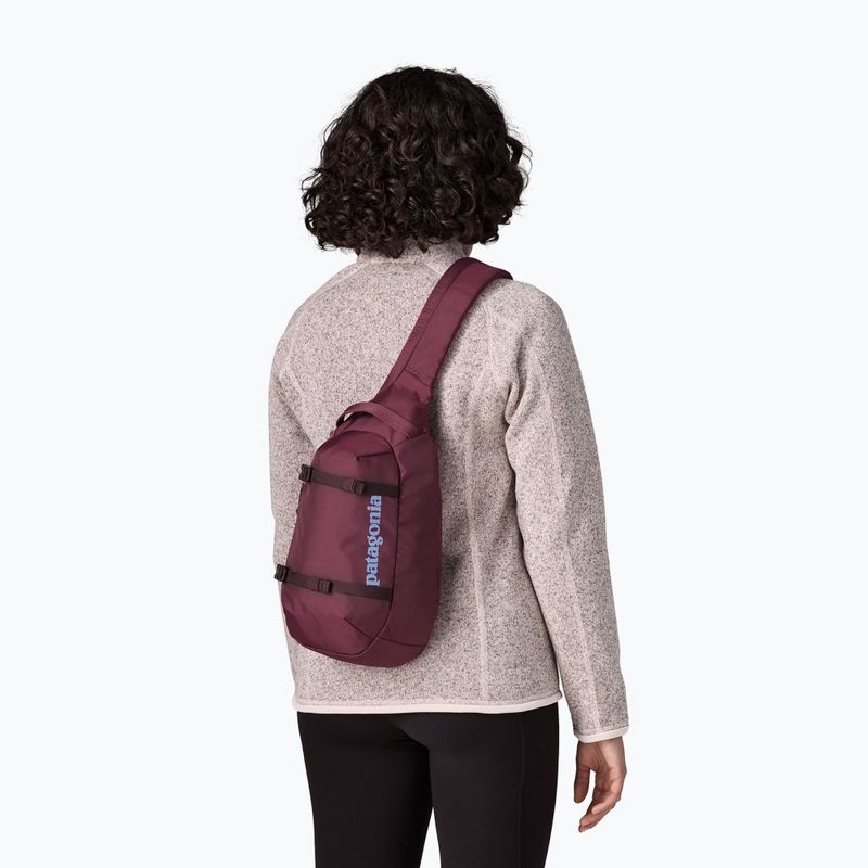 Zaino a tracolla Patagonia Atom Sling 8 l berry fig 2