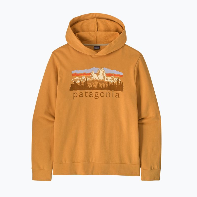 Felpa da trekking uomo Patagonia Fitz Roy Foothills Daily Hoody dried mango