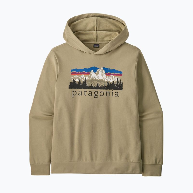 Felpa da trekking uomo Patagonia Fitz Roy Foothills Daily Hoody weathered stone 2