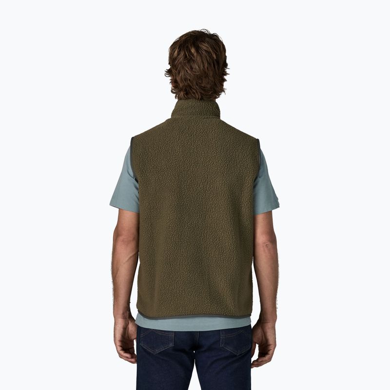 Gilet uomo Patagonia Retro Pile basin green 2