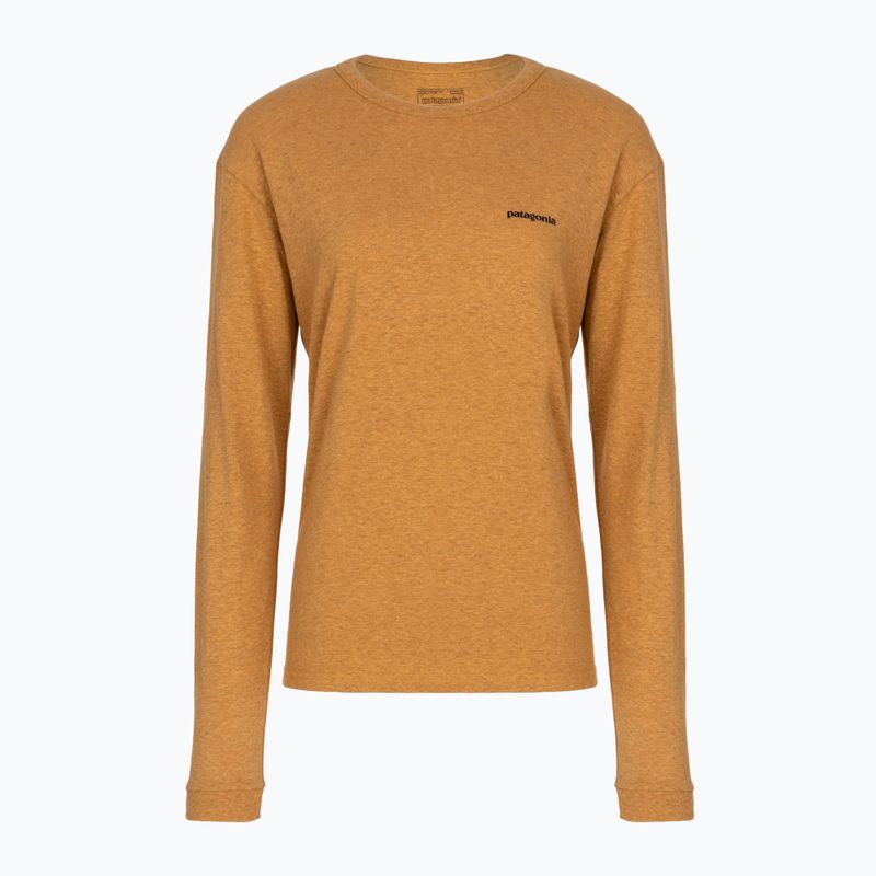 Longsleeve da donna Patagonia P-6 Logo Responsibili-Tee LS dried mango