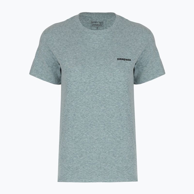 Maglietta da donna Patagonia P-6 Logo Responsibili-Tee blue sage