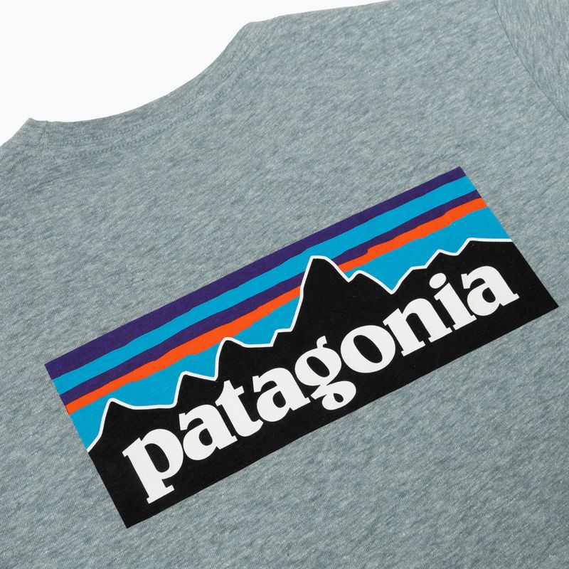 Maglietta da donna Patagonia P-6 Logo Responsibili-Tee blue sage 3
