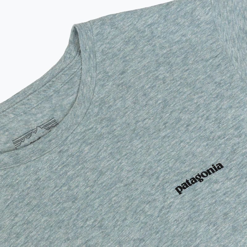 Maglietta da donna Patagonia P-6 Logo Responsibili-Tee blue sage 4