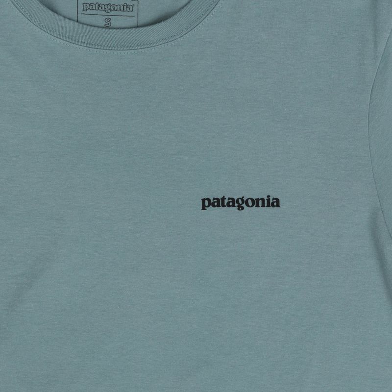 T-shirt da uomo Patagonia P-6 Logo blue sage 3