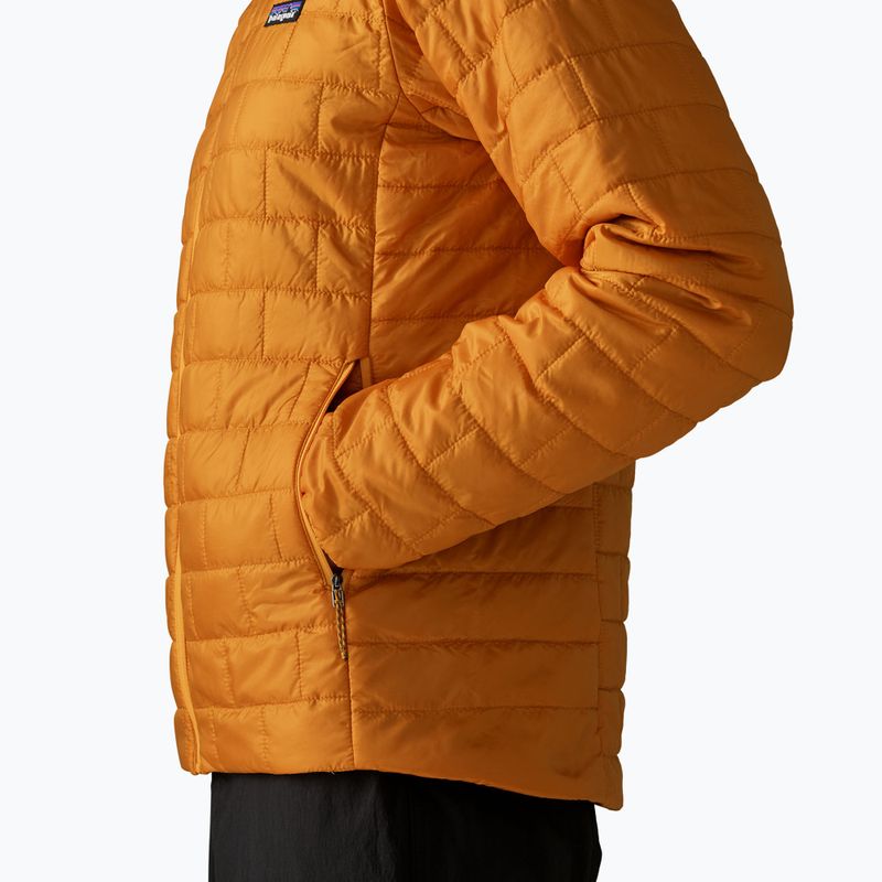 Giacca imbottita da uomo Patagonia Nano Puff autumn orange 6