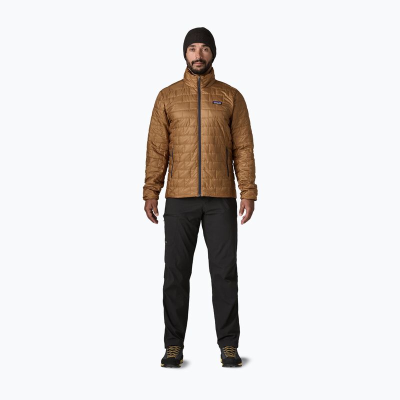 Giacca imbottita da uomo Patagonia Nano Puff deer brown 2