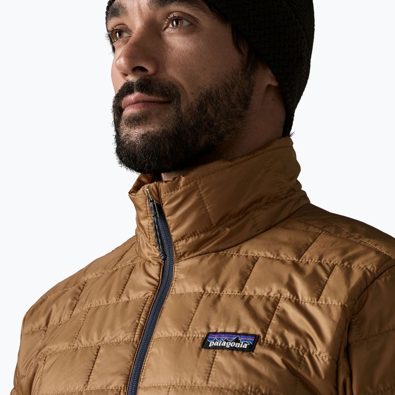 Giacca imbottita da uomo Patagonia Nano Puff deer brown 5